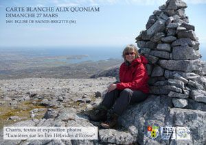 Alix Quoniam : on lights of Hebrides isles