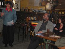 Fiona MacLeod at Robert Burns 2009 party