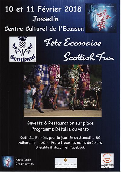 Flyer Recto fête écossaise