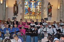 Concert de Mouezh Paotred Breizh et du choeur gaëlique d'Ecosse le 24/05/2015